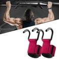 thumbnail image 6 of yotijay Fitness Weight Lifting Hook Gym Lifting Strap Exercise Strength Training Workout Red, 6 of 8