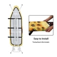 thumbnail image 4 of HELLHERO Sunflower Seed Design Ironing Board Covers Elastic Edge Quick Install Ironing Board Protector Cover Easy Fit 15x54 Inch, 4 of 5