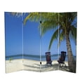thumbnail image 7 of 4 ft. Short Double Sided Beach Canvas Folding Screen, 7 of 7