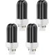 thumbnail image 1 of 4 Pack 41050 7W compatiblement Bulbs compatible Dynatrap DT1050 DT1100 DT1250, 1/2 Acre compatiblement Bulb U Shape compatiblement Bulbs Light compati, 1 of 5