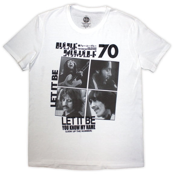 The Beatles Unisex T-Shirt 1970 (White)