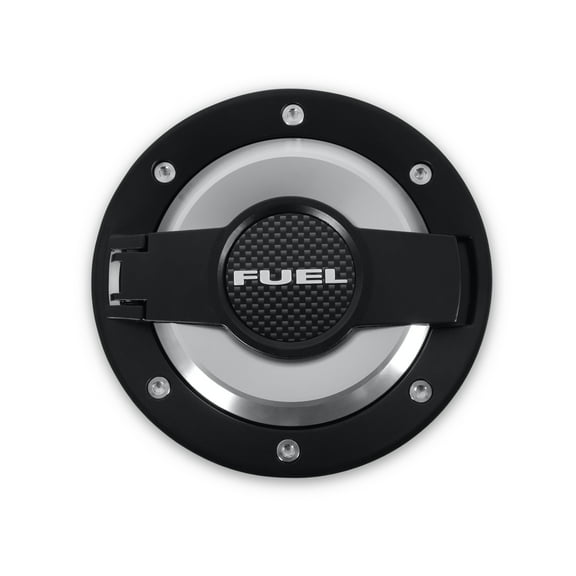 Drake Muscle Cars MO-210001 Fuel Door Black