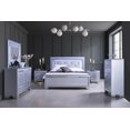 thumbnail image 3 of Topline Home Furnishings Miroir LED de commode argente, 3 of 3