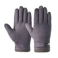 thumbnail image 2 of TISHITA Winter Gloves Portable Windproof Warm Mittens for Snow Motorcycling Climbing Gray, 2 of 8