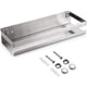 thumbnail image 1 of Estante de ducha de baño de acero inoxidable, cesta de cocina para baño, estante de ducha, estante flotante de metal resistente a la oxidación para almacenamiento de baño en la pared., 1 of 5