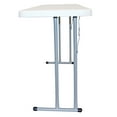 thumbnail image 4 of Rhino Plastic Table - 6' x 18" - White Granite, 4 of 5