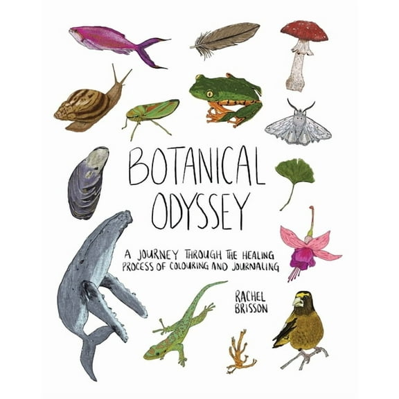 Botanical Odyssey: A Journey Through the Healing Process of Colouring and Journaling, (Paperback)