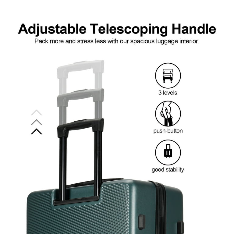 Ginza Travel Carry-On Hardshell Luggage Set, 2 Piece
