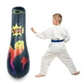 thumbnail image 3 of Columna de boxeo inflable para adultos, barrera de pared de aire para entrenamiento de fútbol, ​​equipo de Fitness de 165cm, 3 of 9