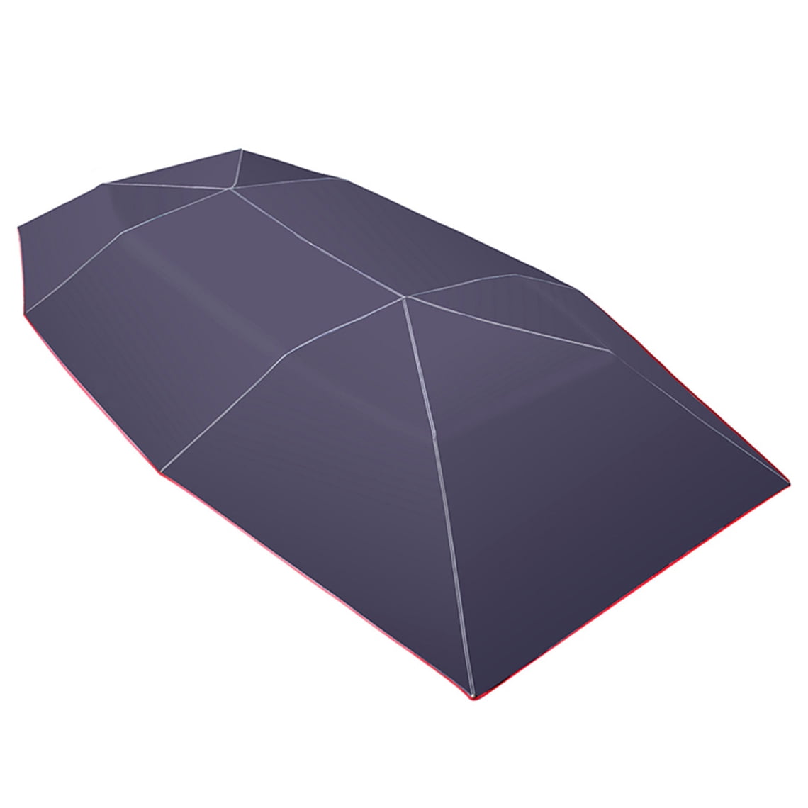 Universal Car Shade Umbrella Cover Tent Cloth Uv Protect Waterproof 4.2 x 2.1M Blue