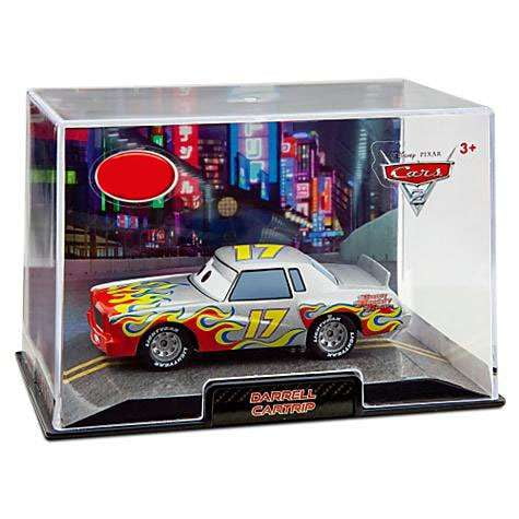 Disney Cars 1:43 Collectors Case Darrell Cartrip Diecast Car