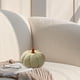 thumbnail image 5 of Almohadas decorativas en forma de calabazas, lindo juguete de peluche de 20 cm de terciopelo verde claro, 5 of 8