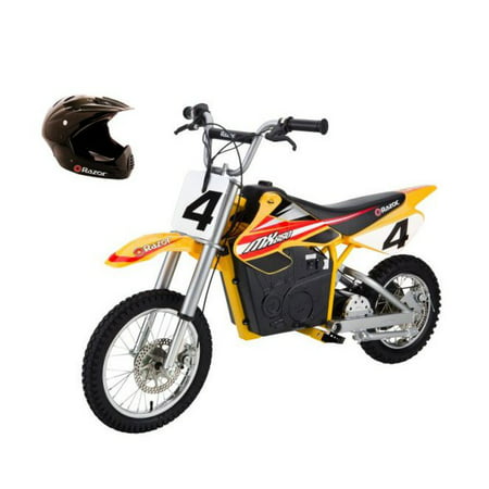 Razor MX650 Dirt Rocket 36V Electric Moto Bike & Full Face (Best Crotch Rocket Helmets)