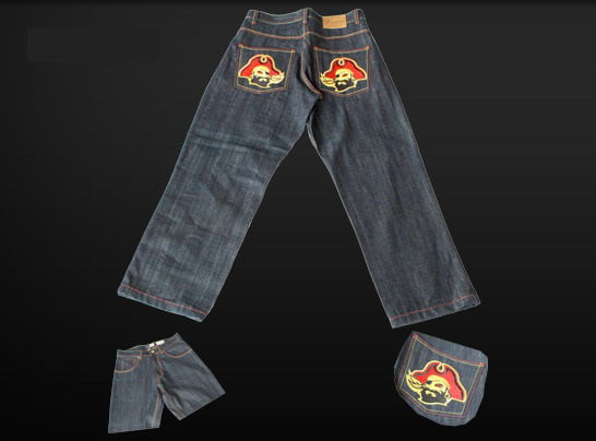 mens jeans back pocket embroidery designs