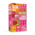 thumbnail image 2 of Bob Snail Fruit Snacks Gluten-Free Variety pack Raspberry-Mango, 7 oz, 10 pouches, 2 of 5