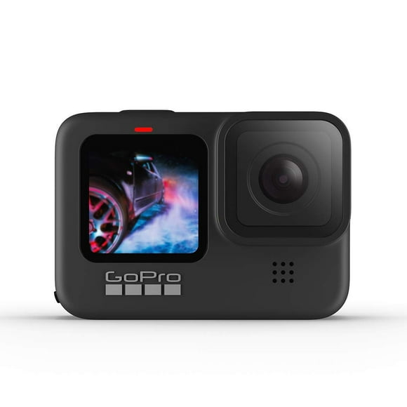 Cámara de acción GoPro HERO9 negra impermeable 5K Ultra HD