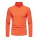 thumbnail image 2 of pstuiky camisas de manga larga para hombre, Camiseta informal de color liso para hombre, cuello alto, manga larga, base, manga larga, cuello alto tops de invierno para hombre s, 2 of 9