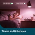 thumbnail image 5 of Linkind Matter Smart Light Bulbs, GU10 40W Color Changing LED Light Bulbs, Dimmable, Work with Alexa, Google Home, Apple Home, Music Sync, 2 Pack, 5 of 8
