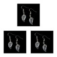 thumbnail image 1 of pitrice 1 Pair Pearl Earring Ear Stud Fashion Jewelry Fashionable Workmanship Exquisite Beautiful Rustproof Crystal Women Pendent Type 2 3Set, 1 of 1