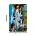 thumbnail image 2 of Shiartex Indoor/Outdoor Waterfall Forest Rocks Floor Mat for Home Entrance - Stylish and Super Absorbent 24x16in, 2 of 5