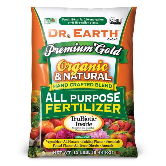 Dr. Earth 712 Organic 7 All Purpose Fertilizer, 12-Pound