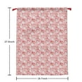 thumbnail image 6 of Christmas Bags Drawstring,Pink Christmas Snowman Pattern Large Xmas Christmas Gift Bags,Reusable for Xmas and New Year Party Favors and Supplies,27.6" X 19.7", 6 of 6