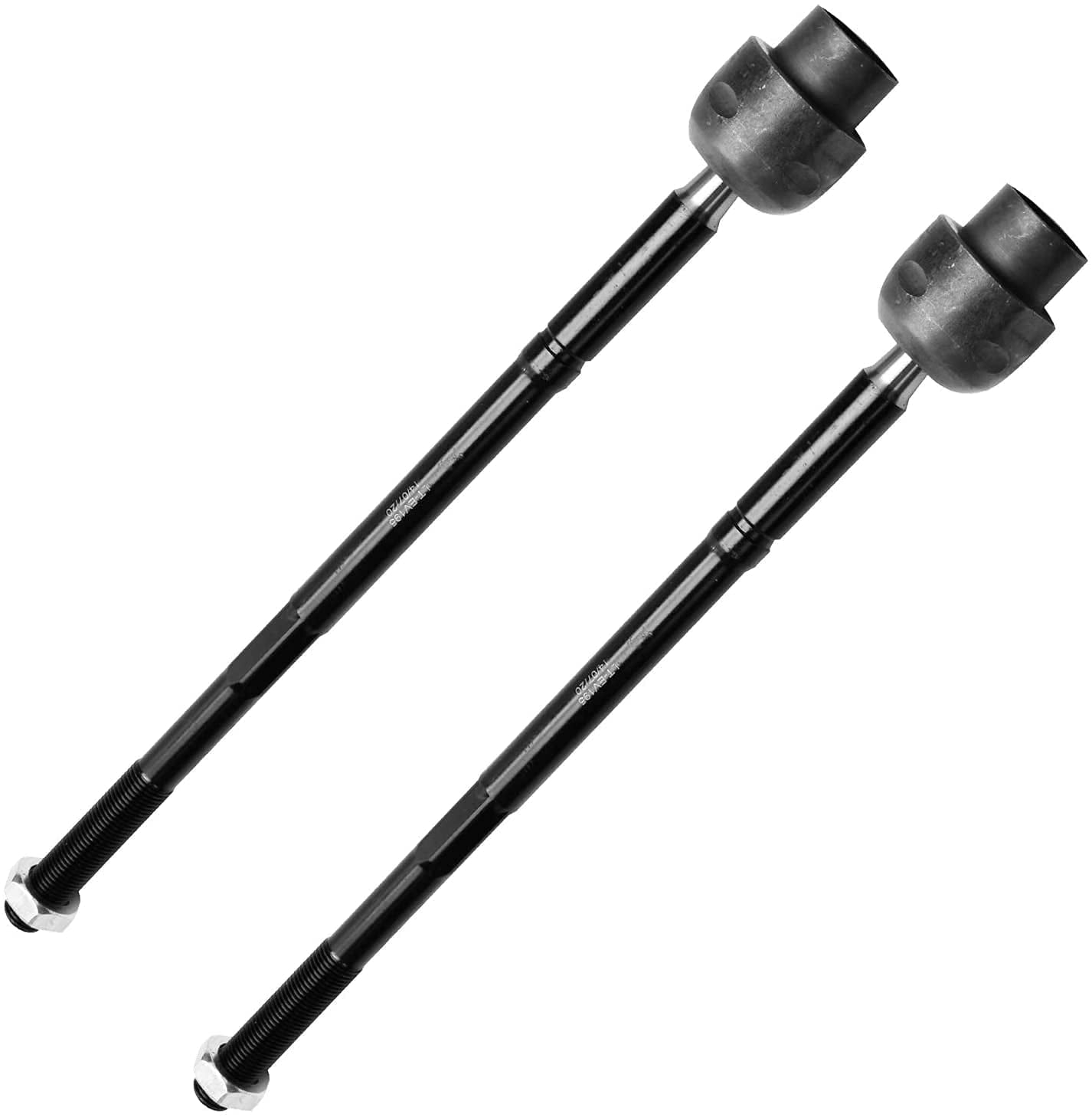 Detroit Axle - Front Tie Rods Kit for Chevy Impala Pontiac Grand Prix Buick LaCrosse Regal Century, 4 Inner & Outer Tie Rods, 2 Boots, Replacement