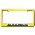 thumbnail image 1 of You've Just Been Passed by a Girl License Plate Tag Frame, Multiple Colors, 1 of 1