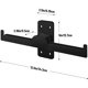 thumbnail image 4 of Heavy Duty Wall Mounted Backpack Blower Rack & Sprayer Hanger - Durable Space-Saving Storage Bracket for Backpack Leaf Blowers, Garden Sprayers, Chainsaws | Sturdy Garage Organization, Easy Install, 4 of 5