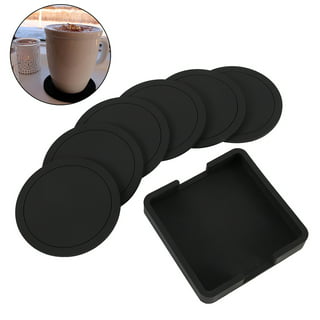 10pcs Round Felt Coaster Dining Table Protector Pad Heat Resistant Cup Mat  Coffee Tea Hot Drink Mug Placemat Kitchen Accessories - Water Bottle & Cup  Accessories - AliExpress