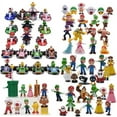 thumbnail image 2 of Super Bros Figure Set Toad Princess Peach Mario Luigi Yoshi Daisy Bowser Wario Donkey Kong Koopa Troopa Model PVC Collection Toy, 2 of 5
