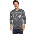 thumbnail image 6 of Purcoar Mens Casual Slim Fit Knitted Christmas Holiday Party Pullover Sweaters, 6 of 10