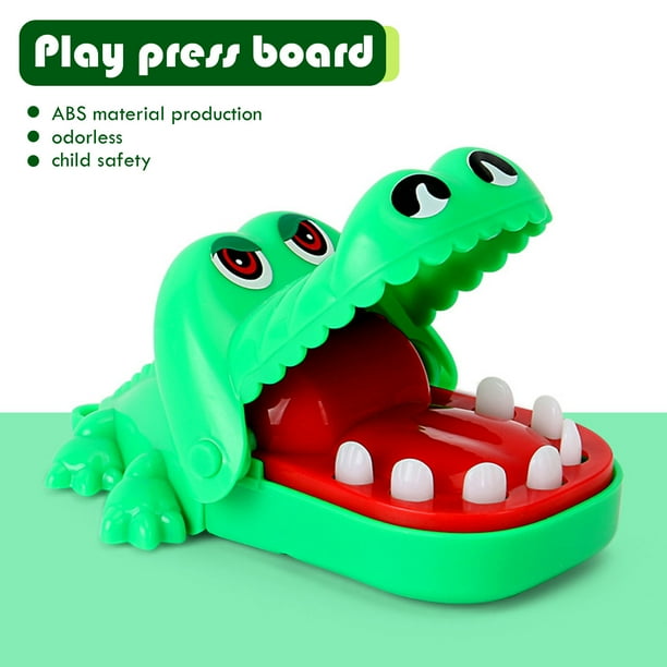 Juego De Cocodrilo Dentista De Habilidad, Juguete De Mesa Para Toda La Familia, Sin Pilas, Perfecto Para Fiestas Y Cumpleaños