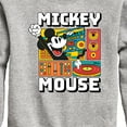 thumbnail image 3 of Disney - Mickey Wave Form - Toddler & Youth Crewneck Fleece Sweatshirt, 3 of 5