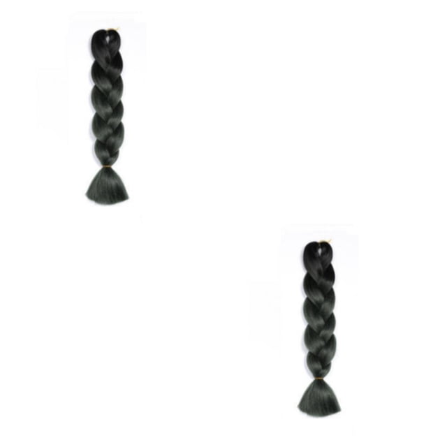 Soidarity Cabello trenzado sintético, trenzas impresionantes, color natural sin esfuerzo, alta similitud con el cabello real Type1 NO1