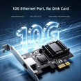 Lerpwige 10 Gigabit Ethernet Card with VLAN, PXE Boot, and Remote Wake ...