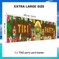 thumbnail image 4 of TIKI Party Decorations, Hawaiian Luau Tiki Party Yard Banner Outdoor, Summer Tropical Tiki Luau Theme Party Supplies, TIKI Hanging Yard Sign Banner for Adults Kids TIKI Banner Party Decor, 4 of 7