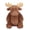 C001- Multicolor, variant on Stuffed Animal, Moose, Plush, 14 In, Brown Fabric, Plush Fabric, Antlers, Plush Doll, Toddler Toy, Soft Doll, Kids Play, Toddler Gift, Gift Wrap Option, 1 Pc