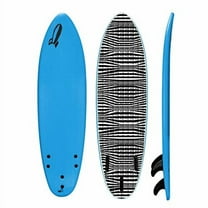 Rock It 6' Baby Jesús Foam Surfboard - Surfing Board for Kids & Adults - Perfect for Beginners & Experienced