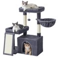 thumbnail image 1 of Árbol para gatos Feandrea de 86 cm de alto con postes rascadores, 1 of 7