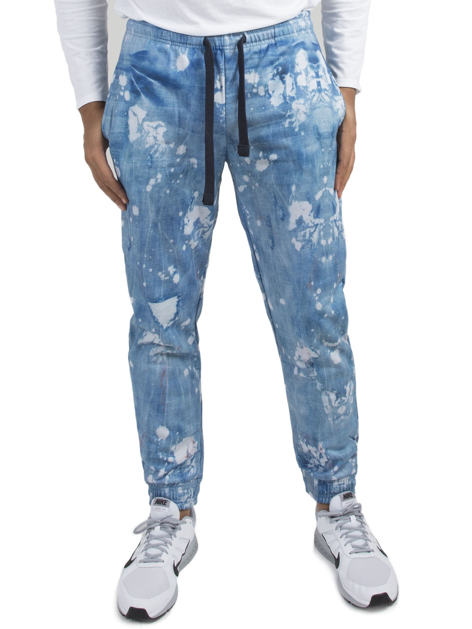 Vibes - Vibes Men's Printed Fleece Jogger Pants - Walmart.com - Walmart.com