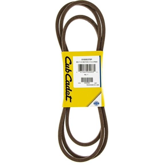 CUB CADET 01005375P V Belt A Sec X 1 Tank M72 M54 KW KH HN HF1954 GN33 01005375