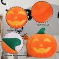 thumbnail image 4 of Coussin Décoratif Citrouille d'Halloween pour Canapé Chambre Polyester Housse de Coussin, 4 of 8