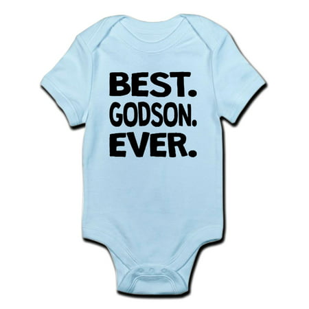 CafePress - Best. Godson. Ever. Body Suit - Baby Light (Best Pathani Suit For Mens)
