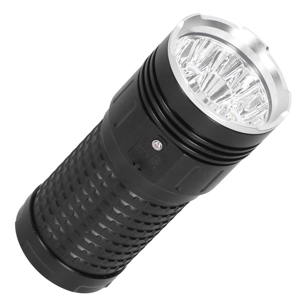 Torcha de Linterta LED, 3 Modos Compactos Tactictos LED LIGTRA USB Torca Recargable Para El Hogar para Emergencia