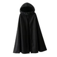 thumbnail image 3 of Cape à Capuche d'Halloween Manteau Robe Costume Devil pour Noël Cosplay Chic L, 3 of 9