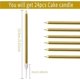 thumbnail image 2 of Metallic Candle, Birthday Cake Candle, 24 Pcs Long Thin Cake Candle For Birthday Wedding, 2 of 5