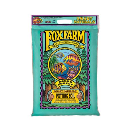 FoxFarm Ocean Forest Indoor Outdoor Garden Plant Potting Soil Mix, 12 Quart