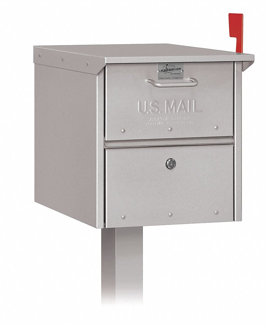 Roadside Mailbox - Silver