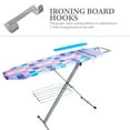 thumbnail image 6 of Pungan ironing board hanger Ironing Board Hanger Metal Iron Store Hook Wall Mount Rack Dual Hook Grey,6.02"X1.77"X1.77", 6 of 11